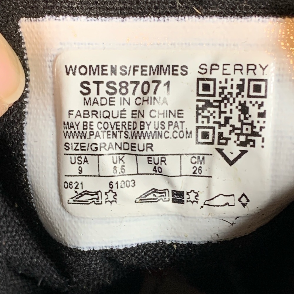 Sperry x Rebecca Minkoff High-Top Sneakers Athletic Zebra Calf hair sz 9 - Picture 7 of 8